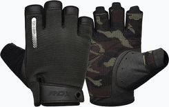 Zdjęcie Rękawiczki Treningowe Rdx T2 Half Brown - Podkowa Leśna