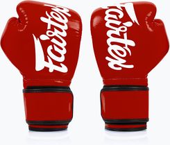 Zdjęcie Rękawice Boskerskie Fairtex Microfiber Art Collections Minimalism Red - Łańcut