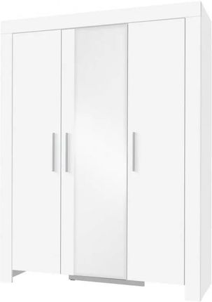 Jurek Meble Szafa Ubraniowa Cezar 1 Biały (CEZARREG1BIAŁY)