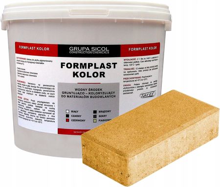 Impregnat Barwiący Farba Betonu Kostki Brukowej 5L 1755763563