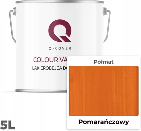 Lakierobejca Do Drewna 3W1 Extra Lazura Pomarańczowy Półmat 5L Ochronna 1780087249 - zdjęcie 2