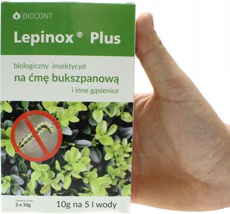 Biocont Duże Opakowanie Lepinox Plus Na Ćmę Bukszpanową I Gąsienice 30g - zdjęcie 3
