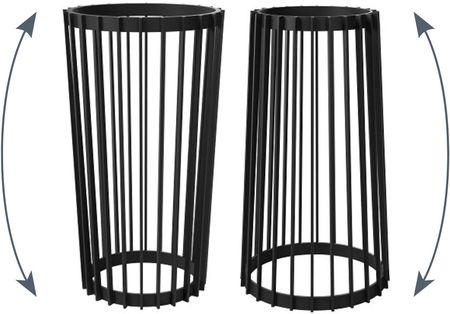 Form Plastic Kwietnik Wysoki Dwustronny Standy 54H Stojak Na Kwiaty - zdjęcie 2