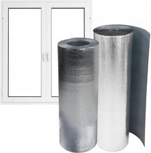 Bitmat Folia Przeciwsłoneczna Okienna 2X Alu 8mm Dwie Warstwy Odbijanie Ciepła