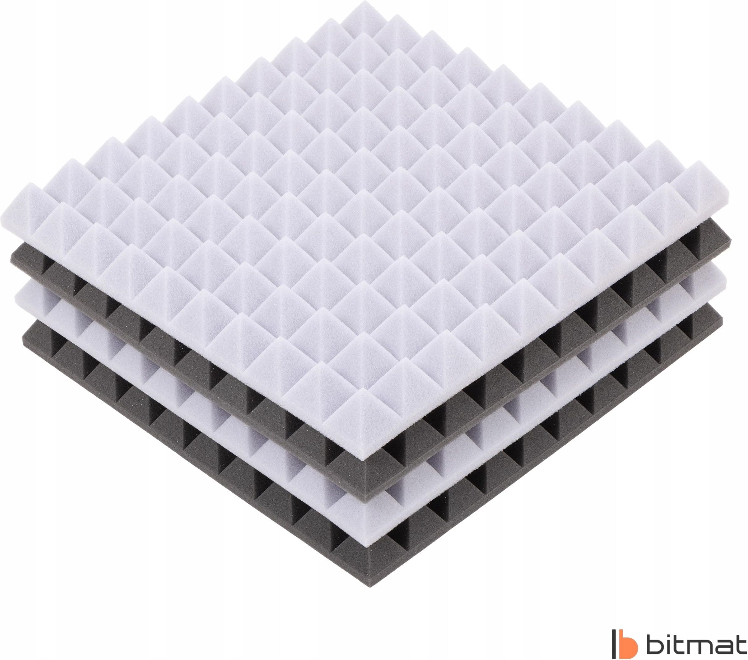 Bitmat Piankowe Panele Akustyczne Piramida 1M2 Elegancka Aranżacja ...