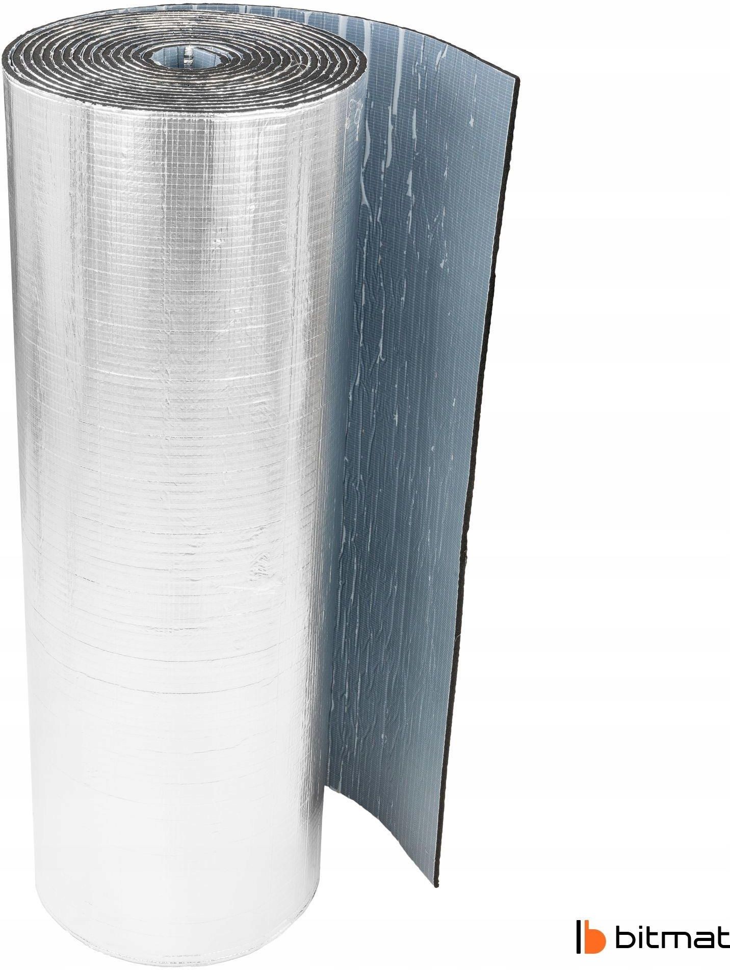 Bitmat ekran zagrzejnikowy 6mm z aluminium samoprzylepny mata pianka 0 ...