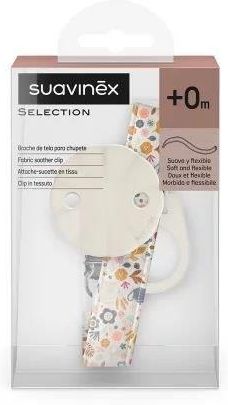 Suavinex Klips Do Smoczka Z Tasiemką Wonderland Beżowy Liberty 402828 (Sua0623) - zdjęcie 2