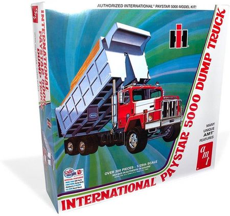 Amt Model Plastikowy Ciężarówka 1:25 Ih Paystar 5000 Dump Truck Amt1381 - zdjęcie 3