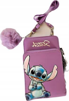 Torebka na ramię fioletowa Stitch - zdjęcie 2