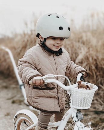 Koszyk Na Rower Sun Baby Cj03.020.02 Plastikowy Biało-Beżowy - zdjęcie 2