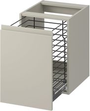 Zdjęcie Cersanit Szafka łazienkowa pod blat z koszem na pranie Moduo 40 cm kaszmir mat (S590114) - Rajgród