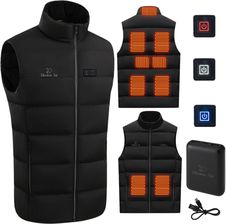 Zdjęcie Damska Kamizelka Podgrzewana Bezrękawnik Kurtka Zimowa Usb Powerbank roz.L - Jastarnia