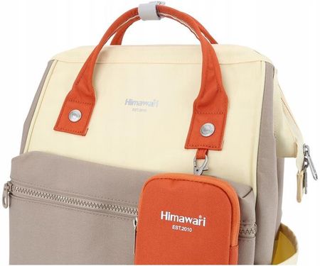 Himawari Różowy plecak na laptopa i tablet - zdjęcie 3