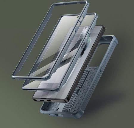 Dexnor Pancerne Etui Chroniące Ekran I Aparat Obudowa Do Galaxy S25 Ultra - zdjęcie 4