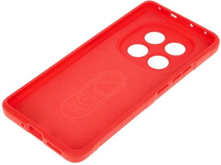 Bizon Pancerne Etui Case Tur Do Xiaomi Redmi Note 14 Pro 5G Poco X7 Czerwone - zdjęcie 3