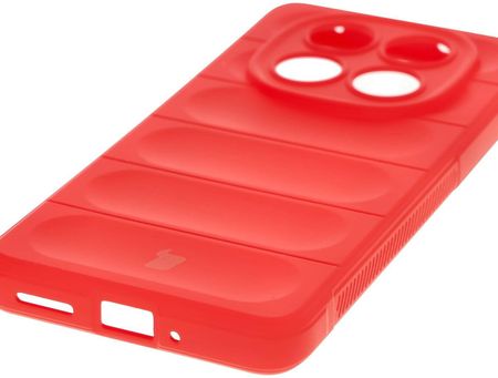 Bizon Pancerne Etui Case Tur Do Xiaomi Redmi Note 14 Pro 5G Poco X7 Czerwone - zdjęcie 5