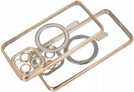 Toptel Etui Nakładka Magnetyczna Błyszcząca Brokat Case Do Samsung Galaxy S25 Plus - zdjęcie 2