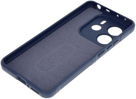 Bizon Pancerne Etui Case Tur Do Xiaomi Redmi Note 14 5G Granatowe - zdjęcie 2