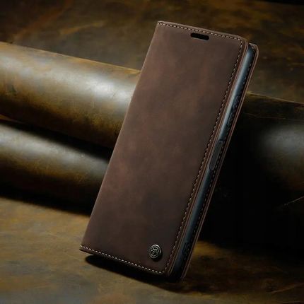 Caseme Etui Portfelowe Skórzane Smart Magnet Do Samsung S25 Ultra Szkło - zdjęcie 2