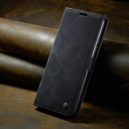 Caseme Etui Portfelowe Skórzane Smart Magnet Do Samsung S25 Ultra Szkło - zdjęcie 4