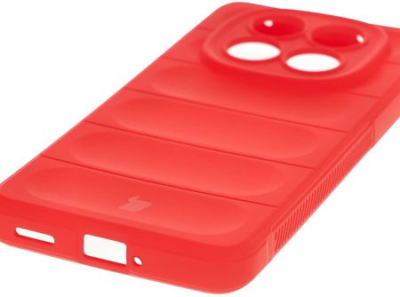 Bizon Pancerne Etui Case Tur Do Xiaomi Redmi Note 14 Pro Plus 5G Czerwone - zdjęcie 4