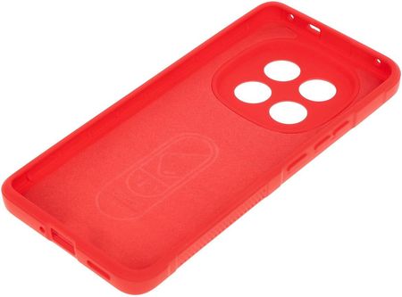 Bizon Pancerne Etui Case Tur Do Xiaomi Redmi Note 14 Pro Plus 5G Czerwone - zdjęcie 3