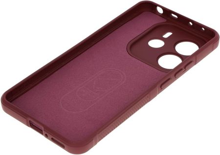 Bizon Pancerne Etui Case Tur Do Xiaomi Redmi Note 14 5G Ciemnofioletowe - zdjęcie 5