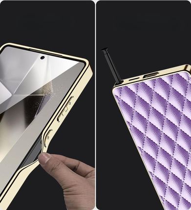 Erbord Skórzane Etui Do Samsung Galaxy S25 Ultra Case Obudowa Pokrowiec Futerał - zdjęcie 4