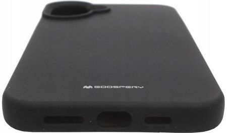 Mercury Etui Silicone Do Apple Iphone 16 Plus A3290 Pokrowiec Czarn I Szkło - zdjęcie 2