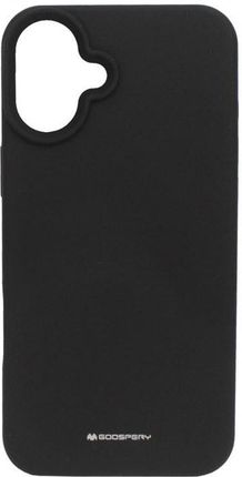 Mercury Etui Silicone Do Apple Iphone 16 Plus A3290 Pokrowiec Czarn I Szkło - zdjęcie 5