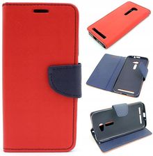 Gsm Hurt Etui Pokrowiec Case Fancy Diary Do Asus Zenfone 2 5 0 Cali Ze500Cl Czerwony
