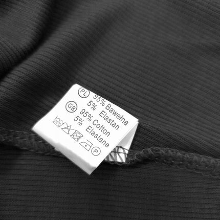 Legginsy Bawełniane Kolarki getry Rybaczki 3/4 Prążkowane Kryjące XL/XXL - zdjęcie 2