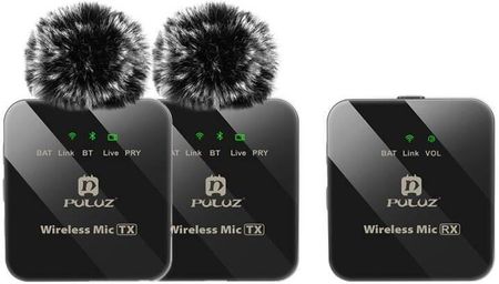 System bezprzewodowy PULUZ PU3154B 2 TX + 1 RX - zdjęcie 3