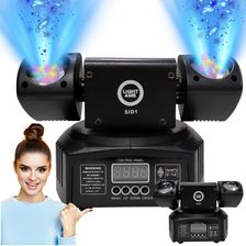 Zdjęcie LIGHT4ME SID1 multiefekt świetlny LED 4w1 RGBWA efekt beam 2x laser R/G złoty stroboskop oświetlenie dyskotekowe klubowe DJ - Żory