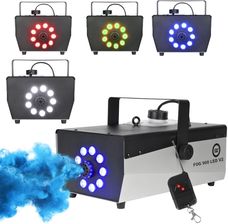 Zdjęcie LIGHT4ME FOG 900 LED V2 wytwornica dymu mgły pilot bezprzewodowy kontroler przewodowy 900W - Dobra