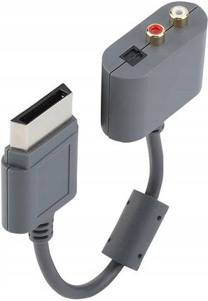KBR Games Kabel Adapter Audio Rca Optyczny Do Słuchawek Głośniki 5.1 Do Xbox 360 30cm KBRGamesK353 - zdjęcie 3