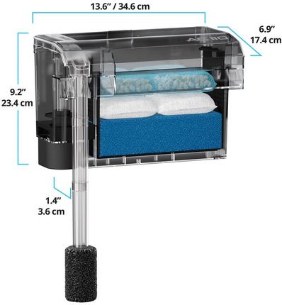 Fluval Filtr Kaskadowy Ac110 Power Filter 227-416L - zdjęcie 2