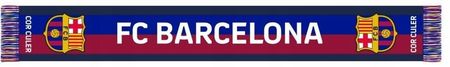 Szalik Piłkarski FC Barcelona BARCA CAMP NOU Tkany z Frędzlami 140x20 - zdjęcie 4