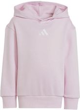adidas Uniseks - dzieci ESSENTIALS HOODIE, clear pink/white, 4-5 Years