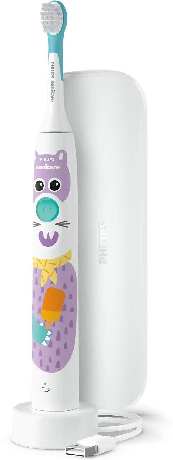фото Електрична зубна щітка Philips Sonicare for Kids Design a Pet Edition HX3603/01