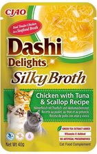 Inaba Cat Dashi Delights Silky Broth Kurczak, tuńczyk i przegrzebki 40g