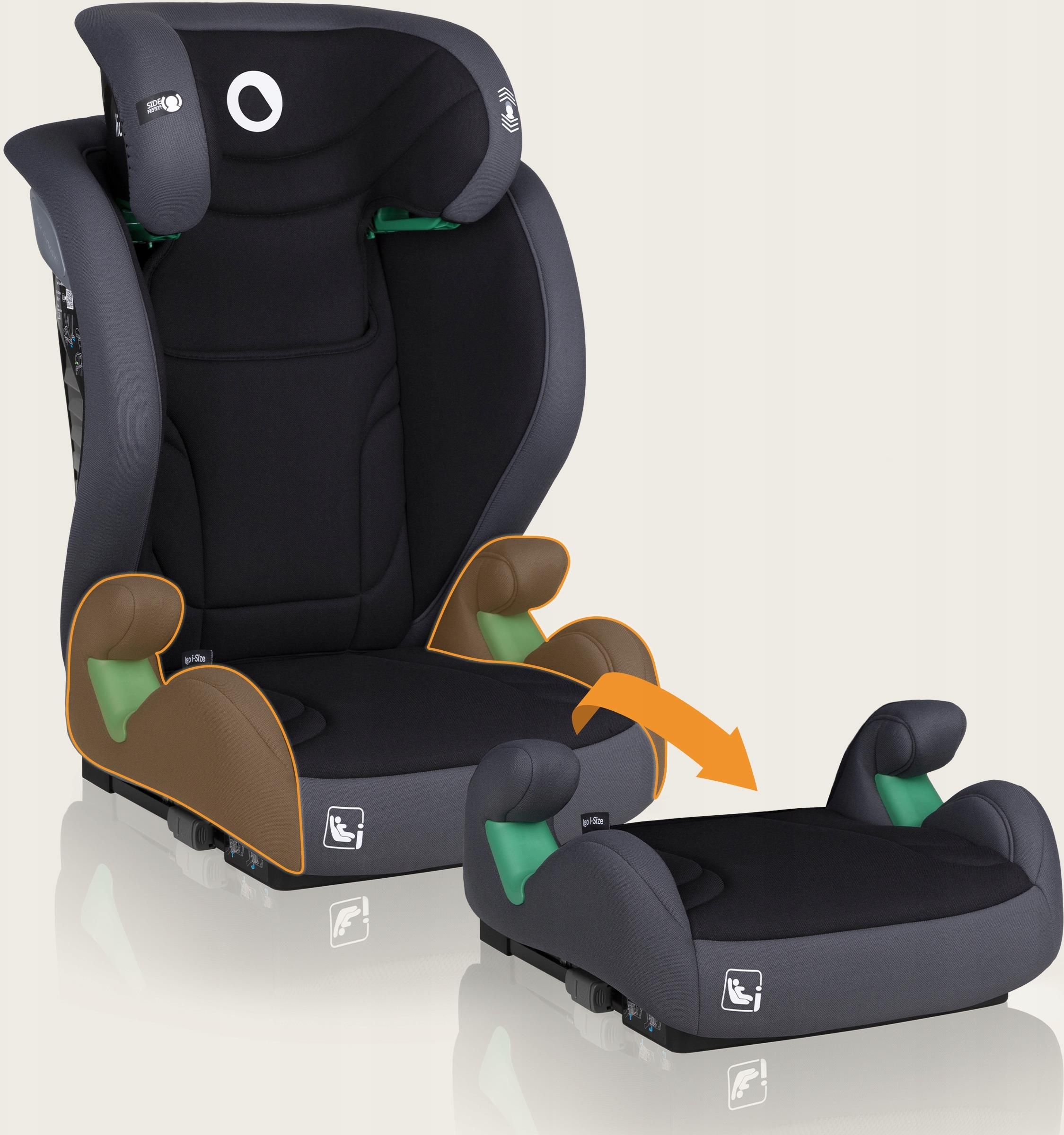 Fotelik Lionelo Igo Isofix 15-36Kg - Ceny i opinie - Ceneo.pl