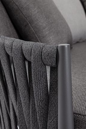 Bolzano Sofa Ogrodowa Juno Aluminium Antracyt - zdjęcie 4