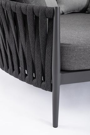 Bolzano Sofa Ogrodowa Juno Aluminium Antracyt - zdjęcie 2