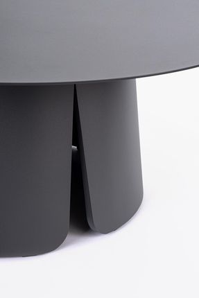 Bolzano Zestaw Stołów 70+90cm Biana Aluminum Antracyt - zdjęcie 2