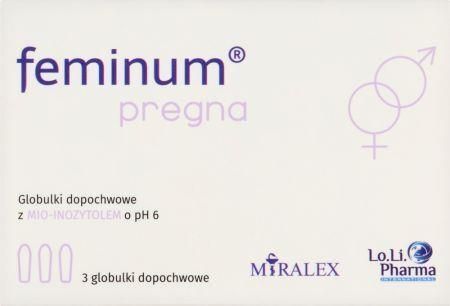 Miralex Feminum Pregna Globulki Dopochwowe 3szt. - zdjęcie 2