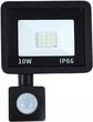 Halogen naświetlacz reflektor led 20w 6000k z czujnik ruchu zmierzchu ip66