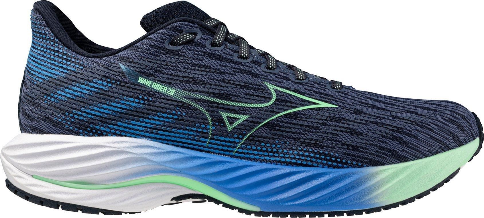 Mizuno Wave Rider 28 ブルー WAVE RIDER 28 - Biały | Buty do biegania | Mizuno Polska