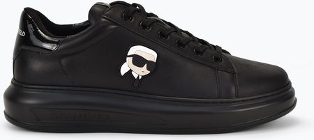 Buty męskie KARL LAGERFELD Kapri Nft black leather Wiosna 2025
