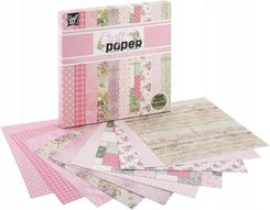 Zdjęcie Papier do scrapbookingu 100 ark. 20x20 cm. Craft ID Pink Roses 1781995356 - Płock